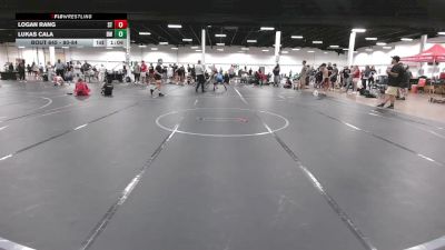 80-84 lbs 1st Place Match - Lukas Cala, Darkhorse Wrestling vs Logan Rang, Steller Trained