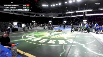 132 lbs Cons. Round 6 - Alika Angeles, Kentridge vs Nehemias Rodriguez, Union
