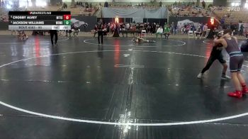 90 lbs 3rd Place Match - Crosby Alvey, Middle TN Training Center vs Jackson Williams, Williamson Co Wrestling Club