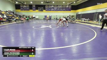 165 lbs Cons. Round 2 - Owen Mccracken, Purler Wrestling Academy vs Tyler Bragg, Kansas City Training Center