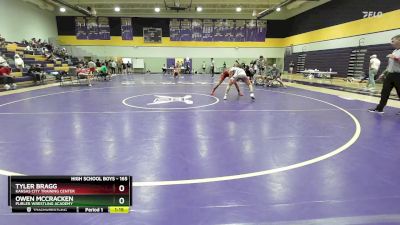 165 lbs Cons. Round 2 - Owen Mccracken, Purler Wrestling Academy vs Tyler Bragg, Kansas City Training Center