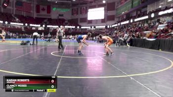 126 lbs Cons. Round 3 - Clancy Moses, Emmett vs Kaidan Roberts, Ridgevue