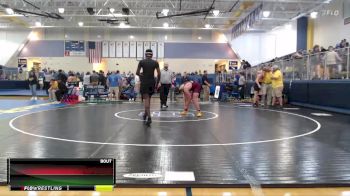 165 lbs Cons. Round 1 - KJ Edgeston, Corinth High School vs Tyler Newhard, East Central High School