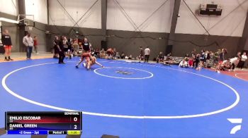 113 lbs Semifinal - Emilio Escobar, CA vs Daniel Green, MT