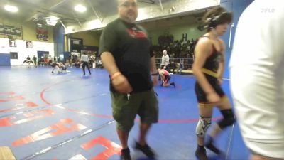 126 lbs Champ. Round 1 - Jackson Humphrey, Sultana vs Adolfo Ordaz, Artesia