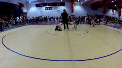 56 lbs Round 3 - Wyatt Deal, Virginia Team Predator vs Battle Brockenbrough, South Augusta Wrestling