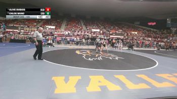 125 lbs Cons. Semi - Olive Dubois, Wellsville HS vs Chloe Mund, Coffeyville-Field Kindley HS