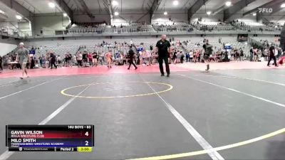 83 lbs Round 3 - Milo Smith, Thoroughbred Wrestling Academy (TWA) vs Gavin Wilson, Rolla Wrestling Club