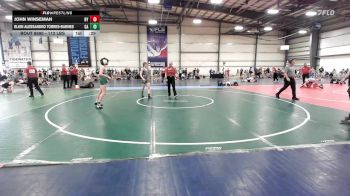 113 lbs Consi Of 32 #2 - John Winseman, NY vs Elkin Alessandro Torres-Barnes, GA