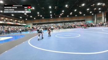 120 lbs Champ. Round 1 - Raymond Lester, Woodcreek vs Owen Pierce, Granite Bay
