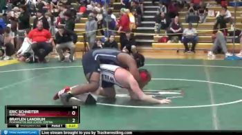 215 lbs Cons. Round 1 - Eric Schneiter, NEW LONDON vs Braylen Landrum, PICKERINGTON HIGH SCHOOL CENTRAL