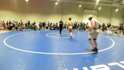 60 lbs Cons. Round 4 - Oliver Larson, Victory School Of Wrestling vs TYLER YANCEY, Spartan Mat Club