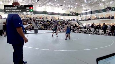 120 lbs 2nd Wrestleback (16 Team) - Charles Henderson, Eastside Hs vs Derek Wheeler, Locust Grove