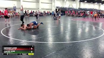 215 lbs Round 7 (10 Team) - Anthony Lowe, Camden Greasers vs Carter Gore, Wellington