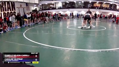 160B Quarterfinal - Caroline Gilstrap, McKendree University vs Izabelle Nelson-Carrillo, Carthage College