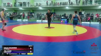 53kg Cons. Round 3 - Julia Colborne, Jr Huskies vs Mia Mack, Kingston WC