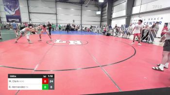 138 lbs Rr Rnd 2 - Mathew Clark, Noke Wrestling RTC vs Bryson Hernandez, Funky Monkeys