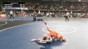 D 2 113 lbs Quarterfinal - Jase Seguin, Sam Houston vs Edan Nguyen, New Orleans Military & Maritime