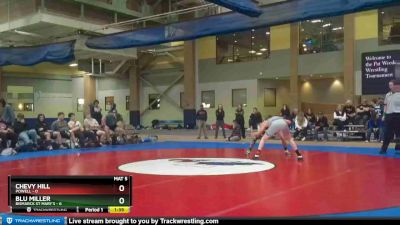 126 lbs Blu Miller, Bismarck St Mary`s vs Chevy Hill, Powell