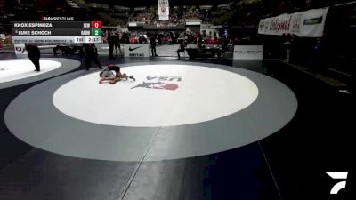 Champ. Round 2 - Knox Espinoza, Surfside X Wrestling vs Luke Schoch, Bay Area Dragons Wrestling Center