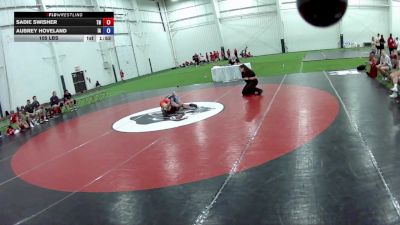 105 lbs Sadie Swisher, Tennessee vs Aubrey Hoveland, Iowa