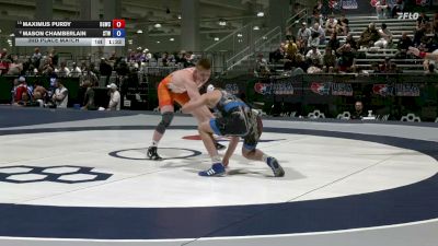 92 kg 3rd Place Match - Maximus Purdy, Big Game Wrestling Club vs Mason Chamberlain, Steller Trained Wrestling