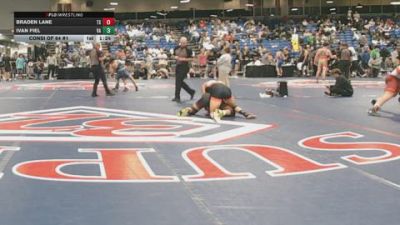 157 lbs Consi Of 64 #1 - Braden Lane, TX vs Ivan Fiel, VA