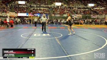 AA - 145 lbs Semifinal - Dane Lake, Flathead (Kalispell) vs Jace Komac, Great Falls / MSDB