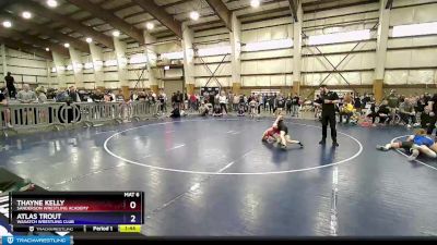 67 lbs 5th Place Match - Thayne Kelly, Sanderson Wrestling Academy vs Atlas Trout, Wasatch Wrestling Club