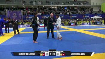 Artur De Lima Sousa vs Hamilton Tom Fabregat 2026 European Jiu-Jitsu IBJJF Championship
