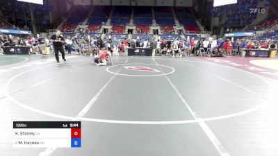 135 lbs Cons 16 #2 - Kyli Stanley, CA vs Madeline Haynes, MO