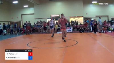 86 kg Rnd Of 32 - Kevin Parker, NJRTC vs Alec McDowell, Cyclone RTC