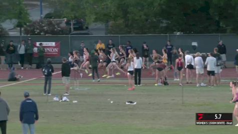 Women's 1500m Invite, Finals 1