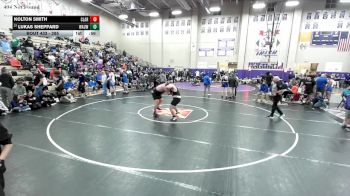 285 lbs Cons. Round 2 - Lukas Sheppard, Waukesha West vs Kolton Smith, Clarksville High School