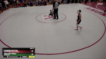 63 lbs Semifinal - Ibrahim Mirza, Minnesota vs Camden Batton, Summit Wrestling Academy