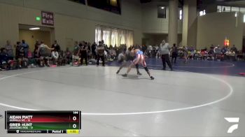 144 lbs Round 2 Champ & Wb (32 Team) - Aidan Piatt, Guerilla WC vs Grier Hunt, Assassins Pink