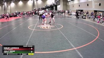 135 lbs Champ. Round 1 - Shelby Lawrence, Canyon Randall vs Molly Drake, Park Hill South