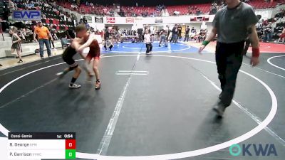 73 lbs Consolation - Beckett George, Springdale Elite vs Peyton Garrison, Verdigris Youth Wrestling