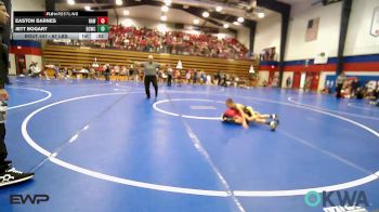 67 lbs Final - Easton Barnes, Raw Wrestling Club vs Jett Bogart, Dark Cloud Wrestling Club