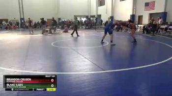 197 lbs Prelim - Brandon Crusen, Keystone College vs Blake Ilges, Alfred State College