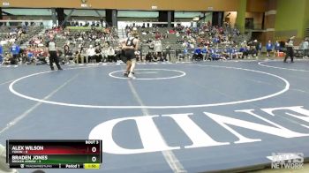 175 lbs Quarterfinals (8 Team) - Braden Jones, BROKEN ARROW vs Alex Wilson, YUKON