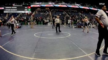 1A 106 lbs Cons. Round 1 - Lennon Ogden, American Leadership Academy - Johnston vs Aydan Bassett, South Davidson Middle And High School