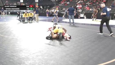 175 lbs Round Of 16 - Eliart Manzur, Palma (CC) vs Efosa Osayande, Peninsula (SS)