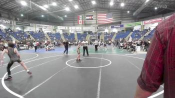 70 lbs Consi Of 4 - Hank Thompson, Gilpin County vs Bradley Alarid, Steel City Reloaded WC