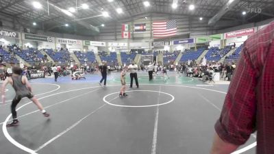 70 lbs Consi Of 4 - Hank Thompson, Gilpin County vs Bradley Alarid, Steel City Reloaded WC