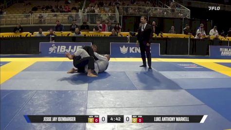 Luke Anthony Markell vs Jesse Jay Isenbarger 2025 Pan Jiu Jitsu IBJJF Championship