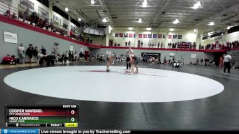 157 lbs Cons. Round 3 - Nico Carrasco, Adams State vs Cooper Warshel, Pitt-Johnstown