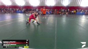 126 lbs Round 2 (4 Team) - Braedan Grisham, Oswego East vs Batavia Athlete 1, Princeton