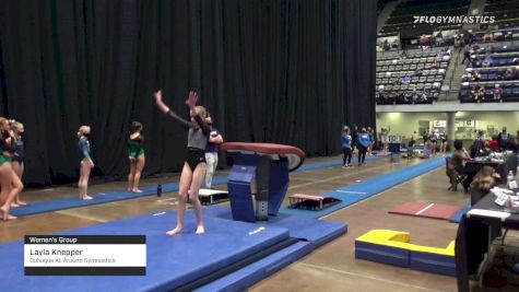 Layla Knepper - Women's Group, Dubuque All Around Gymnastics - 2021 Women's Xcel Region 4 Championships