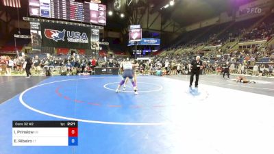 144 lbs Cons 32 #2 - Isabella Prinslow, Oregon vs Esther Ribeiro, Connecticut